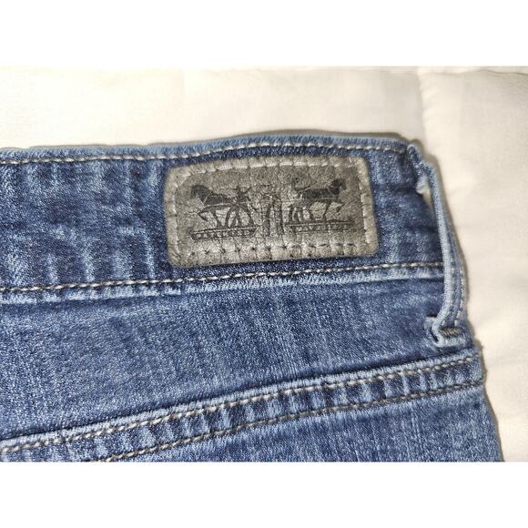 Levi’s Women’s Skinny Jeans W29 L30 Blue Stretch Denim Mid Rise - Picture 5 of 8